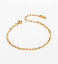 High End Stainless Steel Oval Beads String Bracelet for Women Wholesale Jewelry