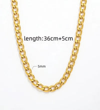 Joolim Unisex 18K Gold Necklace Trendy Wholesale Jewelry with Link Chain for Party or Gift