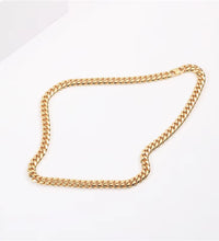 Joolim Jewelry 18K PVD Gold Plated Chunky Cuban Chain Necklace New Stainless Steel Jewelry