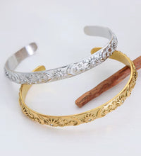 High End Gold Plated Stainless Steel Moon Star Relief Zirconia Cuff Bracelet for Women Wholesale Jewelry