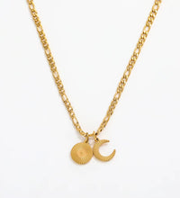 Customized Jewelry Gold Stylish PVD Plated Sun Star Stainless Steel Necklaces Trendy Women Jewelry