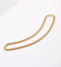 Joolim Jewelry 18K PVD Gold Plated Chunky Cuban Chain Necklace New Stainless Steel Jewelry