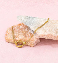 High End Gold Plated Stainless Steel Pig Snout Double-Layer Chain Bracelet for Women Wholesale Jewelry