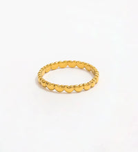 Joolim Jewelry Wholesale 18K Gold Plated Closer Heart Stainless Steel Ring for Women Fashion Jewelry