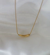 Joolim 18K Gold Plated Minimalist Bar Pendant Necklace Stainless Steel Necklace Tarnish Free Gold Jewelry Wholesale