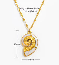 Joolim Jewelry 18K Gold Plated Starfish Sea Snail Turtle Enamel Pendant Necklace Trendy Tarnish Free Gift