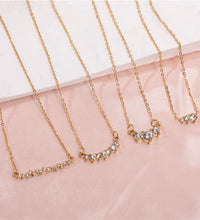 Joolim Jewelry Gold Plated Tarnish Free & Waterproof Dainty Zirconia Stainless Steel Necklace Fashion Jewelry