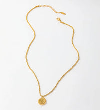 Joolim Jewelry 18K Gold Plated Rope Chain Cute Snail Pendant Necklace Trendy Tarnish Free Gold Jewelry