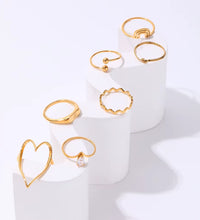 High End PVD 18K Gold Plated Dainty Knot Stainless Steel Rings for Women Trendy Jewelry