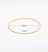 High End PVD 18K Gold Plated Fine Dainty Twist Rope Bangle Bracelet Stainless Steel Jewelry