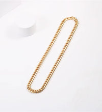 Joolim Jewelry 18K PVD Gold Plated Chunky Cuban Chain Necklace New Stainless Steel Jewelry