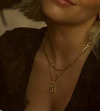 Joolim Jewelry 18K Gold Plated Sun Moon Burst Rectangle Pendant Necklace Stainless Steel Trendy Jewelry