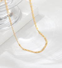 Joolim Jewelry Gold Plated Link Chain Choker Necklace Stainless Steel Jewelry Wholesale