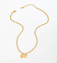 Customized Jewelry Gold Stylish PVD Plated Sun Star Stainless Steel Necklaces Trendy Women Jewelry