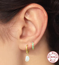Dainty 925 Sterling Silver Simulated Pearl Earring Fashion Jewelry Wholesale