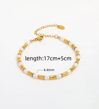 Joolim Jewelry 18K Gold Plated Freshwater Pearl Slim Waist Mixed Necklace Stainless Steel Jewelry Wholesale
