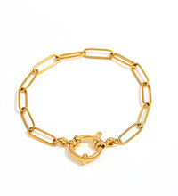 High End Gold Plated Fashion Waterproof&No Fade Dainty Small Square Chain Bubble Stainless Steel Bracelet Wholesale Jewelry
