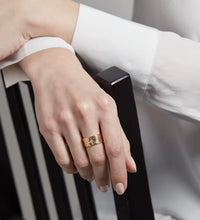 High End 18K PVD Gold Plated Star Burst Shining Band Rings Stainless Steel Women Rings Tarnish Free Jewelry