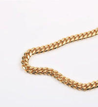 Joolim Jewelry 18K PVD Gold Plated Chunky Cuban Chain Necklace New Stainless Steel Jewelry