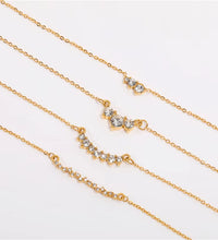 Joolim Jewelry Gold Plated Tarnish Free & Waterproof Dainty Zirconia Stainless Steel Necklace Fashion Jewelry