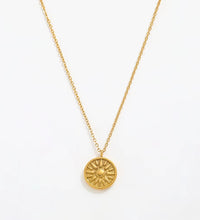 Joolim Jewelry 18K Gold Plated Sun Goddess Necklace Stainless Steel Jewelry Wholesale