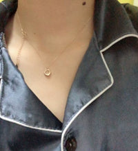 Joolim Jewelry 18K Gold Plated Chunky Circle Gradient Pendant Necklace Stainless Steel Jewelry Wholesale Tarnish Free