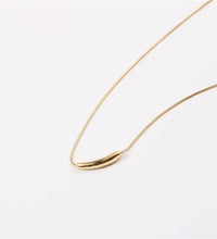 Joolim 18K Gold Plated Minimalist Bar Pendant Necklace Stainless Steel Necklace Tarnish Free Gold Jewelry Wholesale