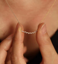 Joolim Jewelry Gold Plated Tarnish Free & Waterproof Dainty Zirconia Stainless Steel Necklace Fashion Jewelry