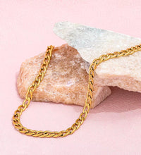 Joolim Unisex 18K Gold Necklace Trendy Wholesale Jewelry with Link Chain for Party or Gift