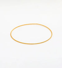 High End PVD 18K Gold Plated Fine Dainty Twist Rope Bangle Bracelet Stainless Steel Jewelry