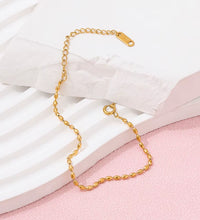 High End Stainless Steel Oval Beads String Bracelet for Women Wholesale Jewelry