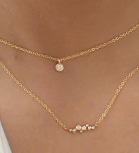 Joolim Jewelry Gold Plated Tarnish Free & Waterproof Dainty Zirconia Stainless Steel Necklace Fashion Jewelry