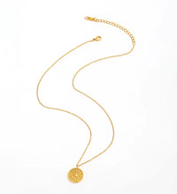 Joolim Jewelry 18K Gold Plated Sun Goddess Necklace Stainless Steel Jewelry Wholesale
