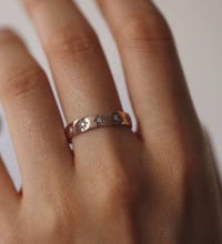 Joolim Jewelry Wholesale 18K Gold Plated Star Zirconia Stainless Steel Ring for Women Dainty Ring